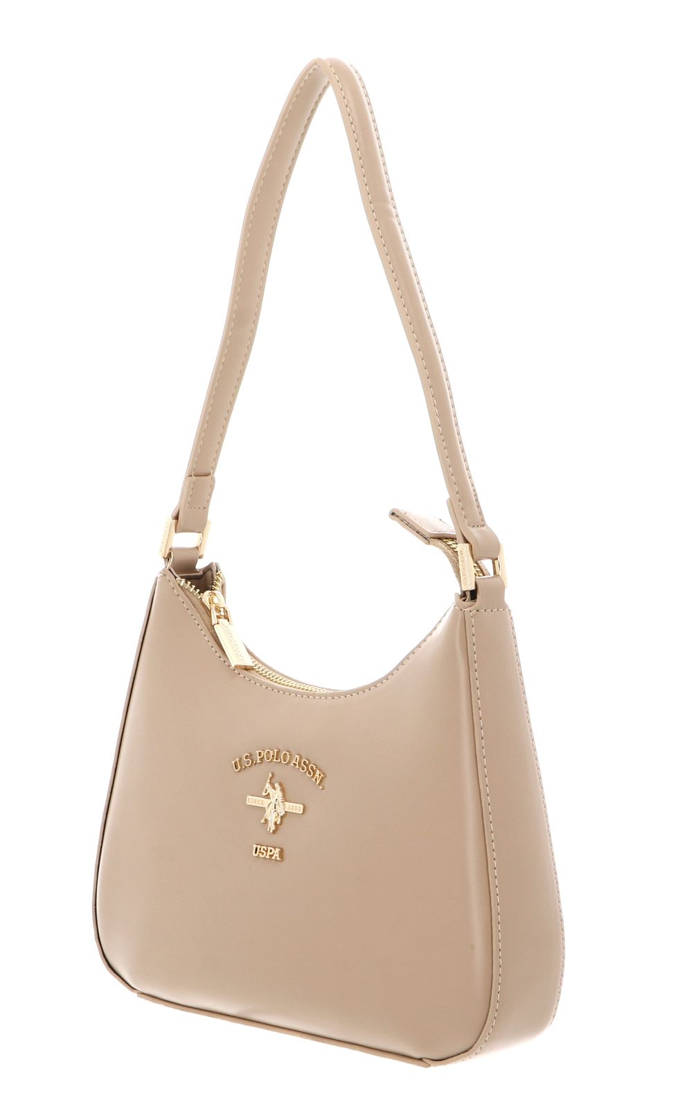 U.S. POLO ASSN. Heat Hobo Bag Beige U.S. POLO ASSN. Heat Hobo Bag Beige