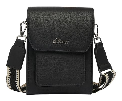 s.Oliver Crossbody Bag Grey / Black