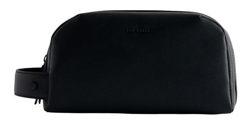 Ted Baker LANIIS Recycled Leather Washbag Black