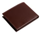 Ted Baker PRUGS Leather Bifold Coin Wallet Brown Ted Baker PRUGS Leather Bifold Coin Wallet Brown
