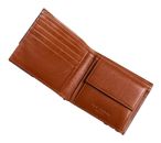 Ted Baker PRUGS Leather Bifold Coin Wallet Tan Ted Baker PRUGS Leather Bifold Coin Wallet Tan
