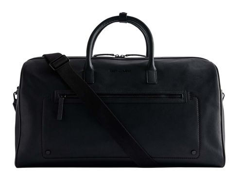 Ted Baker LANDERS Recycled Leather Holdall Black