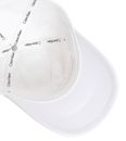 Calvin Klein Monologo Baseball Cap Bright White Calvin Klein Monologo Baseball Cap Bright White