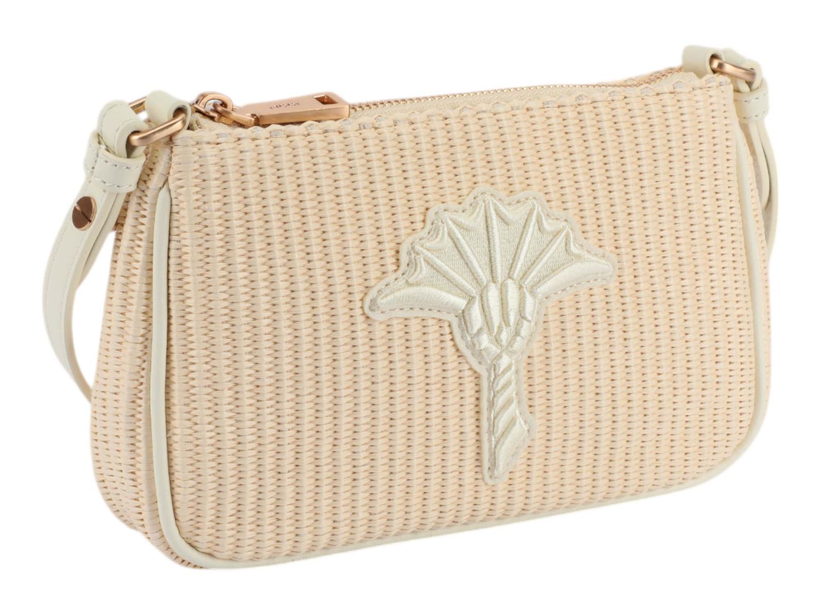 JOOP! Cestino Chiaro Eunike Shoulderbag XS Creme White JOOP! Cestino Chiaro Eunike Shoulderbag XS Creme White
