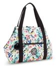 kipling Basic Print Art Medium Tote Cocktail Floral
