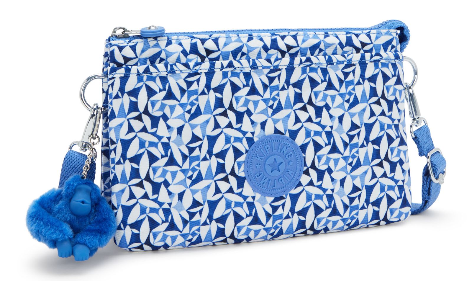 kipling Riri Small Crossbody Crazy Leaves kipling Riri Small Crossbody Crazy Leaves