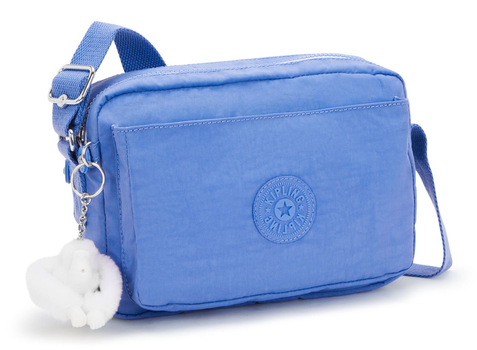 kipling Basic Abanu Crossbody Bag M Cocktail Blue kipling Basic Abanu Crossbody Bag M Cocktail Blue