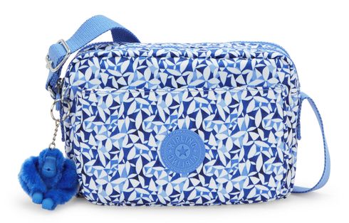 kipling Basic Print Abanu Crossbody M Crazy Leaves