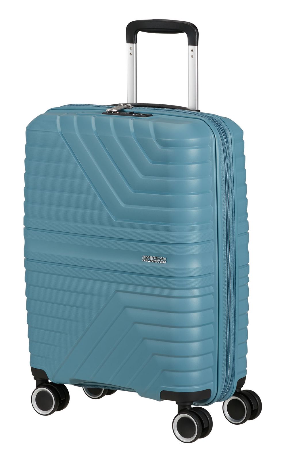 American Tourister Flytwist Spinner 55 / 20 TSA EXP Trolley S Storm Blue American Tourister Flytwist Spinner 55 / 20 TSA EXP Trolley S Storm Blue