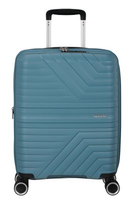 American Tourister Flytwist Spinner 55 / 20 TSA EXP Trolley S Storm Blue
