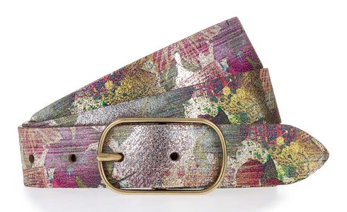 Vanzetti Leather Belt W95 Multicolor - Gold