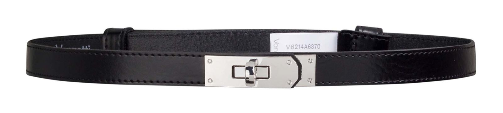 Vanzetti Leather Belt W125 Black Vanzetti Leather Belt W125 Black