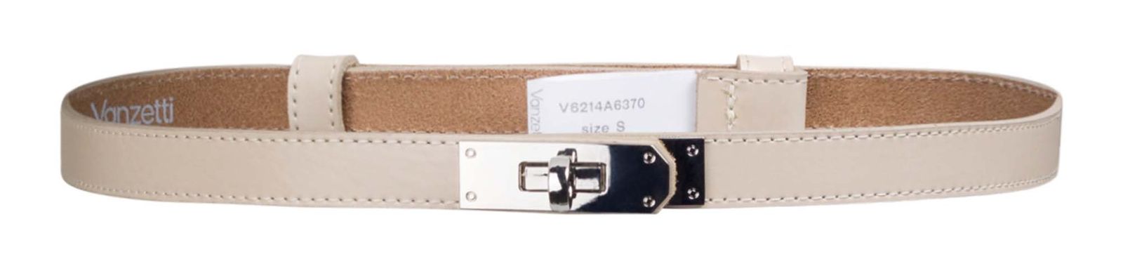 Vanzetti Leather Belt W125 Creme Vanzetti Leather Belt W125 Creme