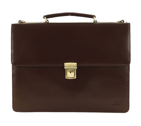 JOST Briefcase Red Brown