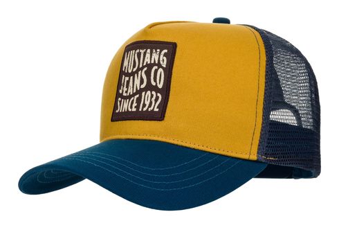 MUSTANG Cap Blue - Mustard