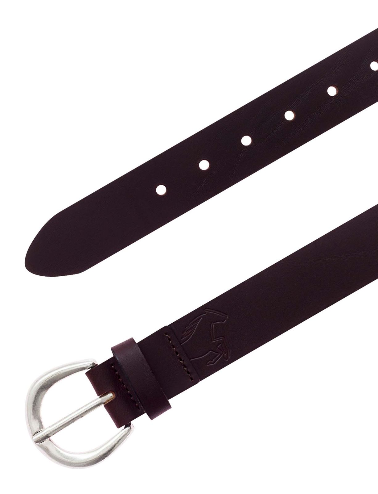 MUSTANG 35mm Leather Belt W100 Dark Brown MUSTANG 35mm Leather Belt W100 Dark Brown