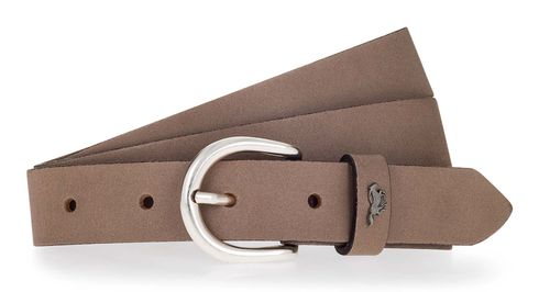 MUSTANG Female Belt 2.5 W100 Dark Taupe