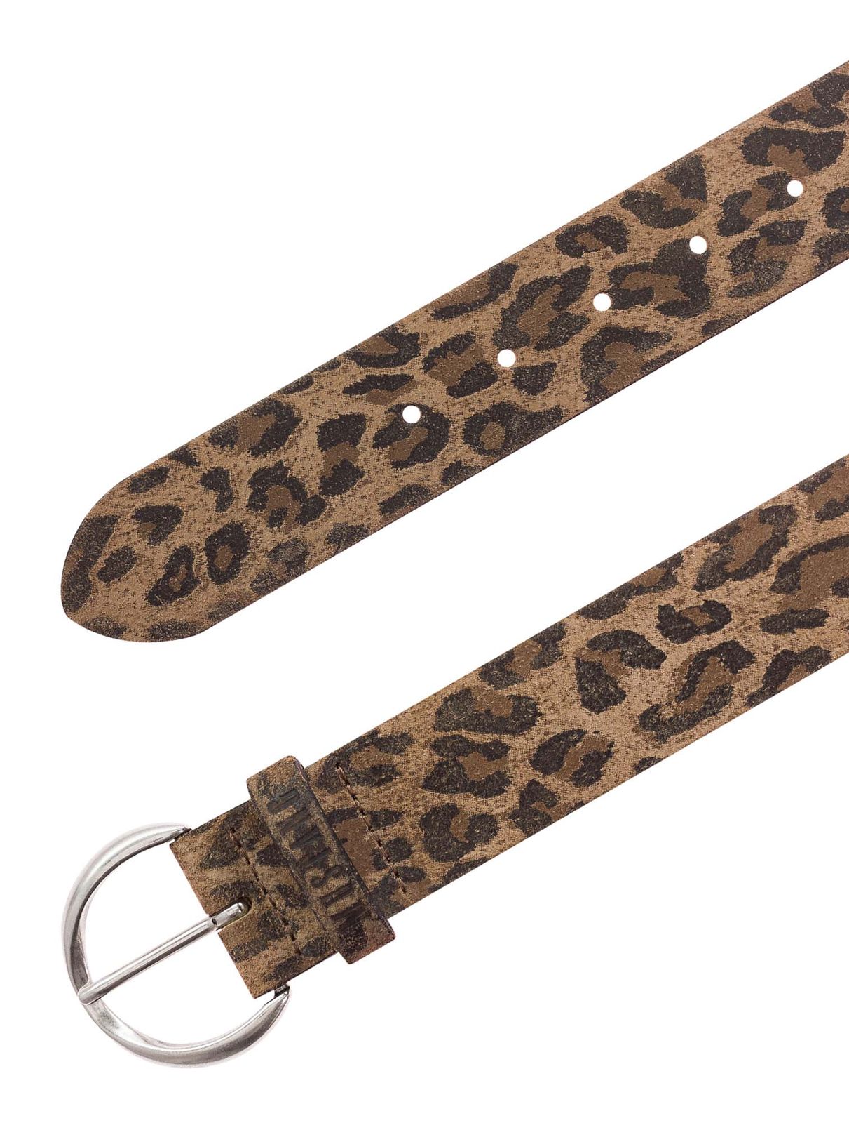 MUSTANG 40mm Leather Belt W100 Taupe - Dark Brown MUSTANG 40mm Leather Belt W100 Taupe - Dark Brown