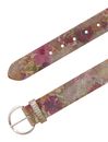 MUSTANG 40mm Leather Belt W75 Multicolor - Gold