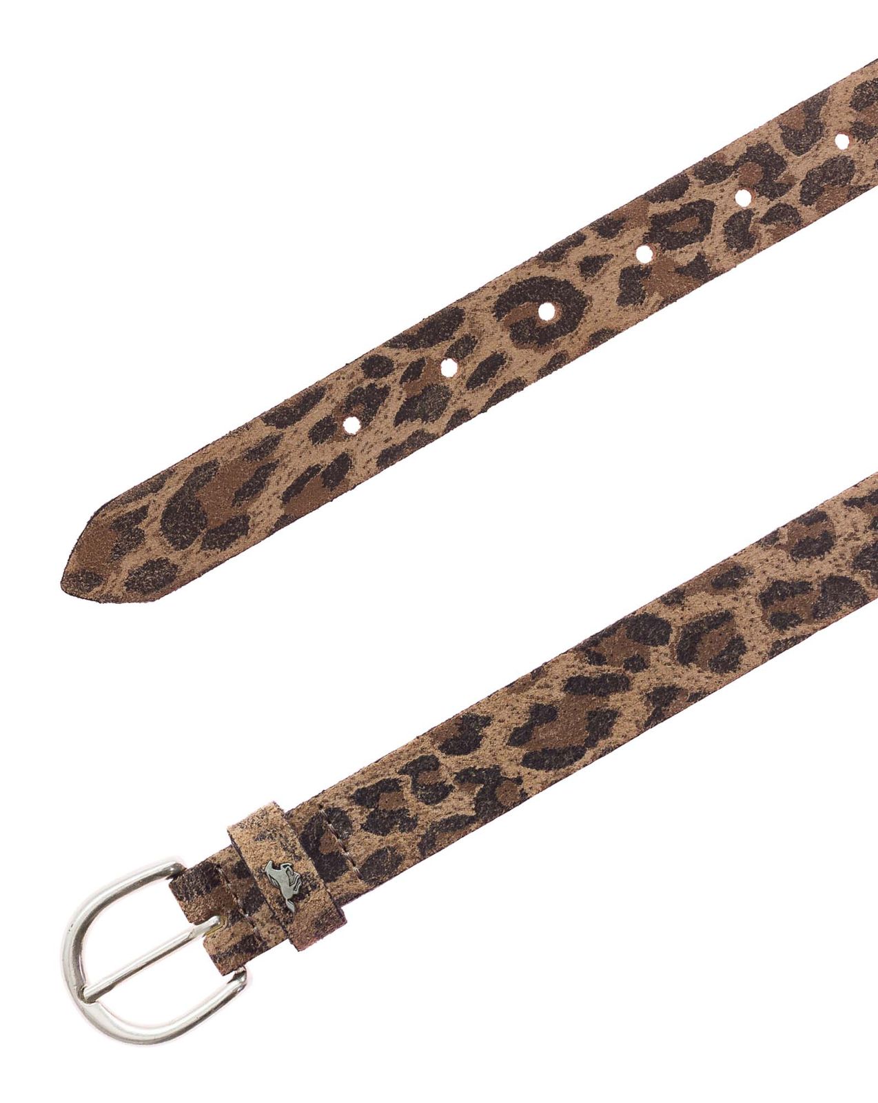 MUSTANG Leather Belt W85 Taupe - Dark Brown MUSTANG Leather Belt W85 Taupe - Dark Brown