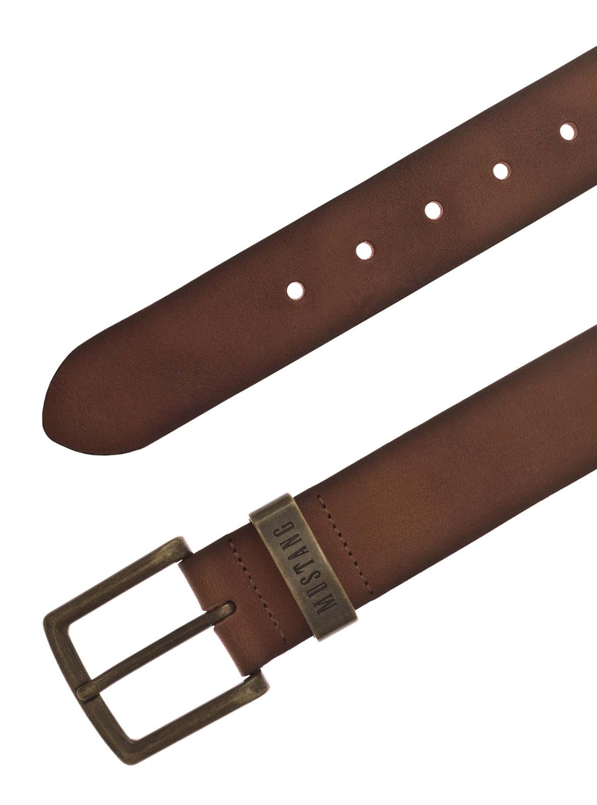 MUSTANG 40mm Leather Belt W105 Cognac MUSTANG 40mm Leather Belt W105 Cognac