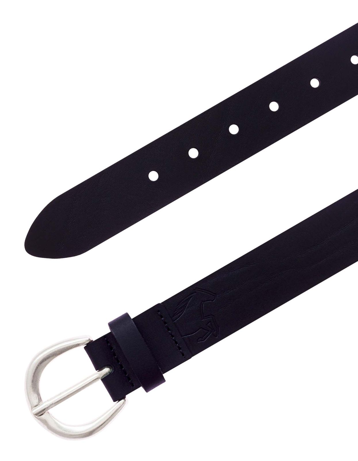 MUSTANG 35mm Leather Belt W105 Black MUSTANG 35mm Leather Belt W105 Black