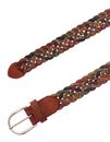 MUSTANG Braided Leather Belt W75 Varied MUSTANG Braided Leather Belt W75 Varied