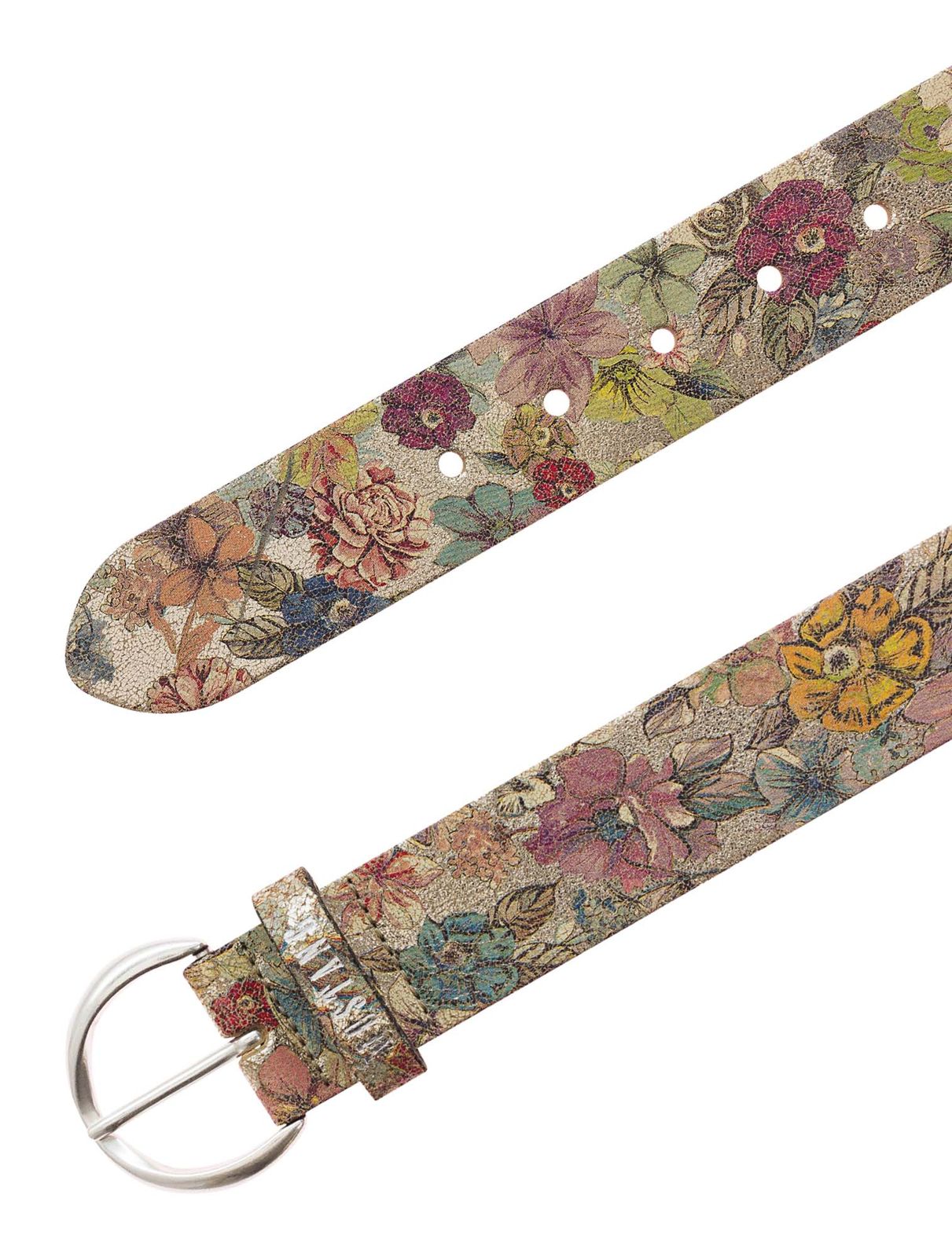 MUSTANG 40mm Leather Belt W100 Gold - Multi MUSTANG 40mm Leather Belt W100 Gold - Multi