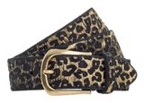 b.belt Cat Silver Belt W85 Black - Gold b.belt Cat Silver Belt W85 Black - Gold