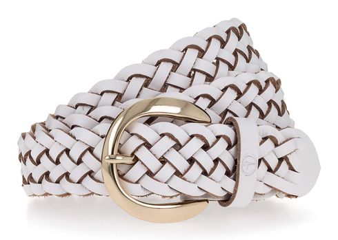 Tamaris Leather Belt W90 White
