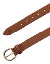 Tamaris Leather Belt W100 Cognac