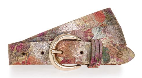 Tamaris Leather Belt W115 Multicolour - Gold