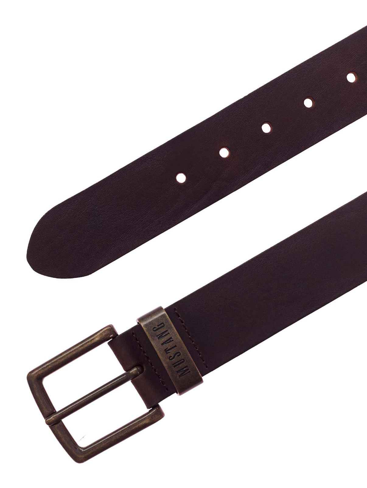 MUSTANG 40mm Leather Belt W80 Darkbrown MUSTANG 40mm Leather Belt W80 Darkbrown