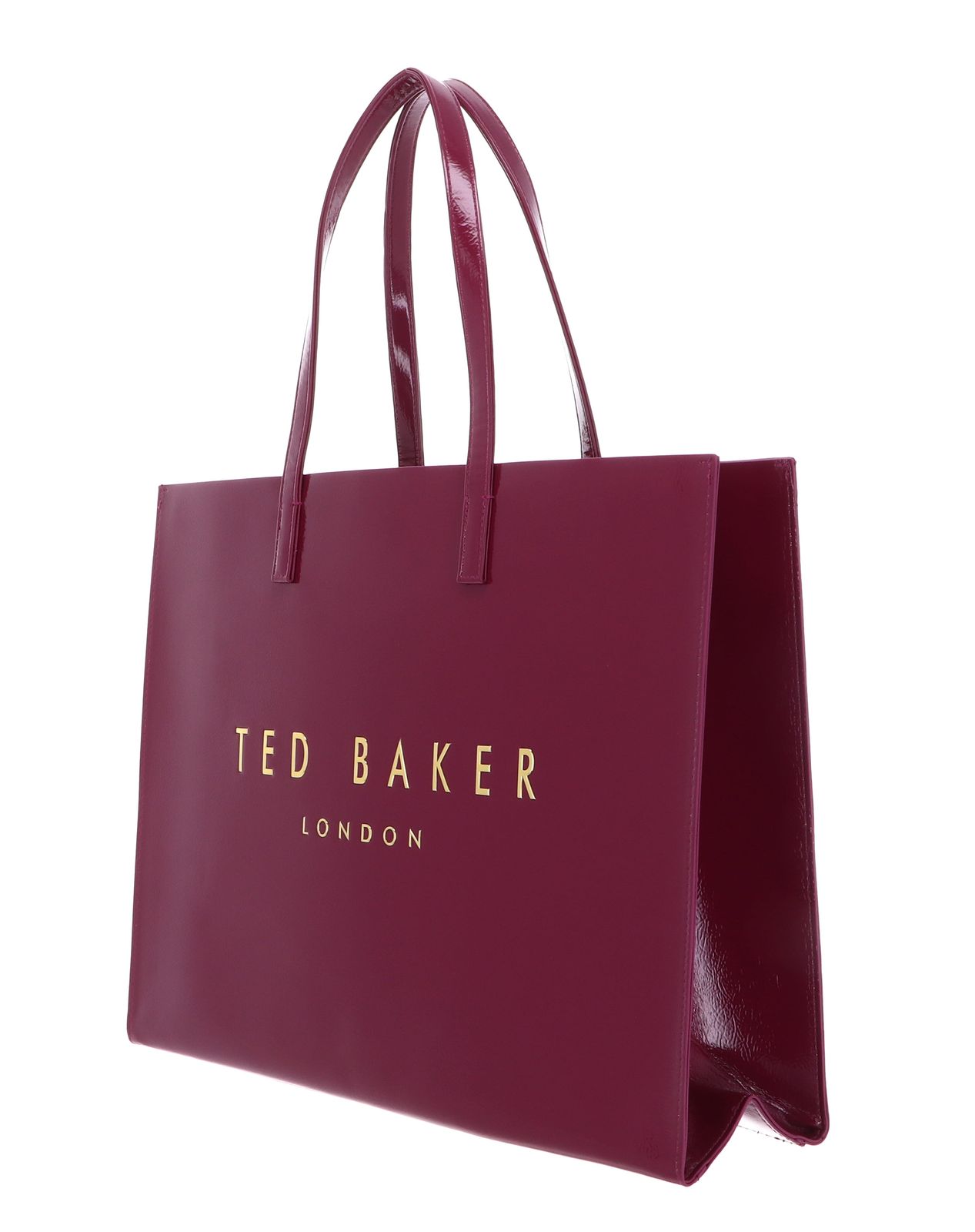 Ted Baker Crinkon Crinkle Extra Large Icon Bag Deep - Pink Ted Baker Crinkon Crinkle Extra Large Icon Bag Deep - Pink