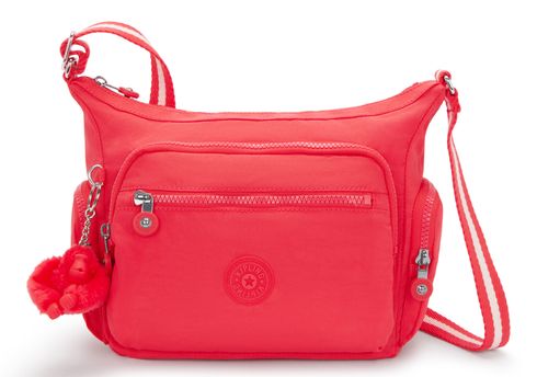 kipling Basic Eyes Wide Open Gabbie S Small Crossbody Escape Red