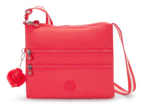 kipling Basic Eyes Wide Open Alvar Medium Shoulderbag Escape Red