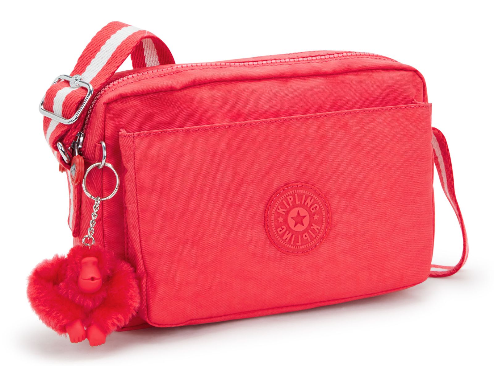 kipling Basic Abanu Crossbody Bag M Escape Red kipling Basic Abanu Crossbody Bag M Escape Red