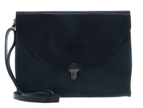 HAROLD'S Fold Handbag Clutch L Petrol