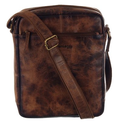 GreenLand Nature MASCU & LINE Crossbody Bag Brown