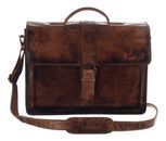 GreenLand Nature MASCU & LINE Briefcase Brown