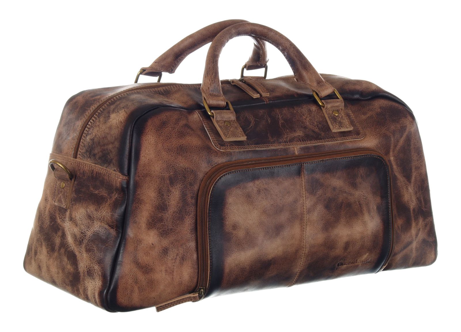 GreenLand Nature MASCU & LINE Travelbag Brown GreenLand Nature MASCU & LINE Travelbag Brown