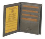 GreenLand Nature Passport / Document Case Aqua