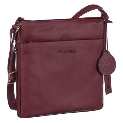 GreenLand Nature Crossbody Bag Bordeaux