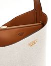 GUESS Nicolette Bucket Shoulder Bag Natural / Caramel