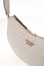 GUESS Melisandra Top Zip Shoulder Bag Shell GUESS Melisandra Top Zip Shoulder Bag Shell