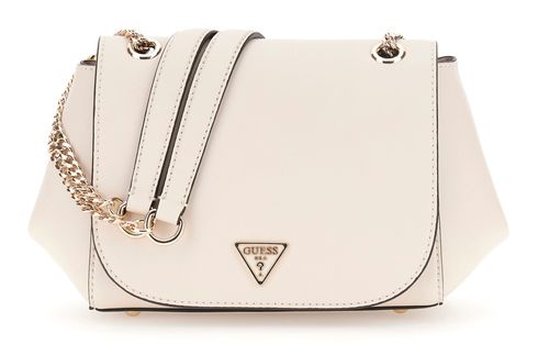 GUESS Talent Convertible Xbody Flap Bag Cream White