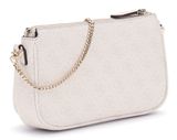 GUESS Noelle II Double Pouch Crossbody Bag White Logo GUESS Noelle II Double Pouch Crossbody Bag White Logo
