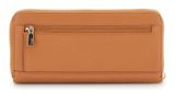 GUESS Laurel II Large Zip Around Wallet L Light Cognac