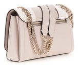 GUESS Noelle II Convertible Xbody Flap Bag Cream White / Taupe