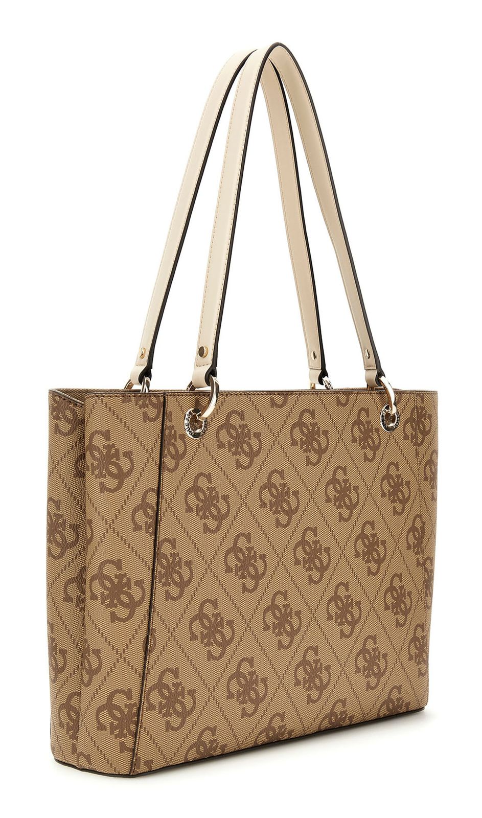 GUESS Noelle II Tote Latte Logo GUESS Noelle II Tote Latte Logo